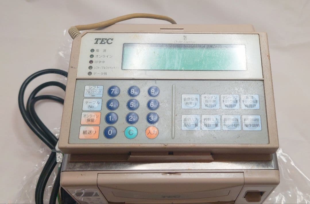 東芝テック QT-10 POSレジ タッチパネル