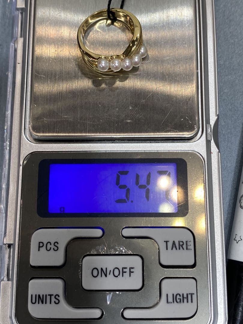 TASAKI K18 真珠 パールリング 指輪