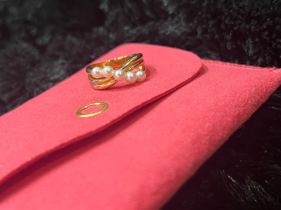 TASAKI K18 真珠 パールリング 指輪