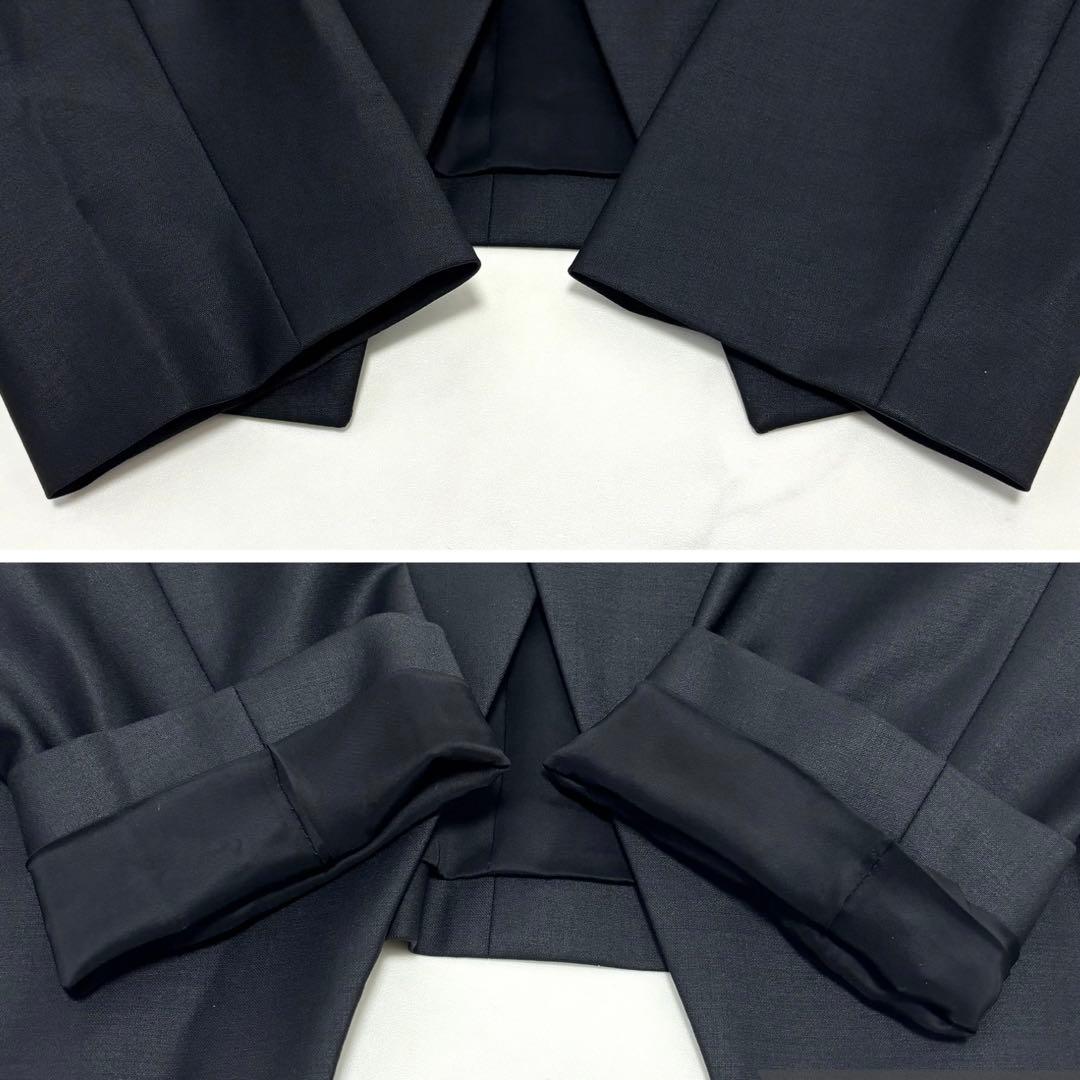 【極美品 近年モデル】セオリーリュクス エグゼクティブ セットアップスーツ 黒