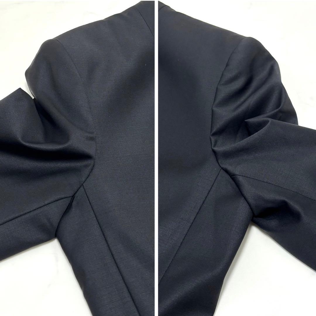 【極美品 近年モデル】セオリーリュクス エグゼクティブ セットアップスーツ 黒