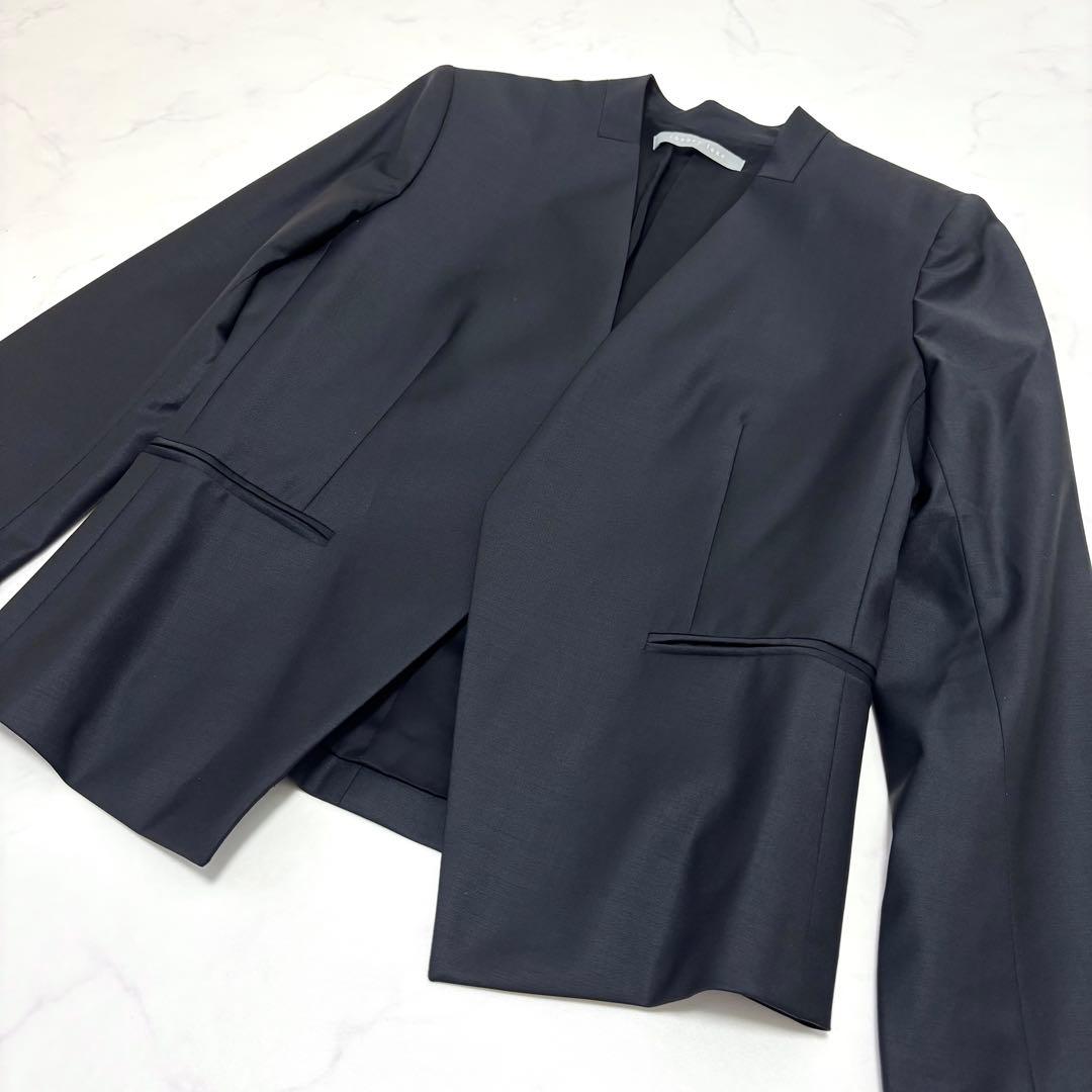 【極美品 近年モデル】セオリーリュクス エグゼクティブ セットアップスーツ 黒