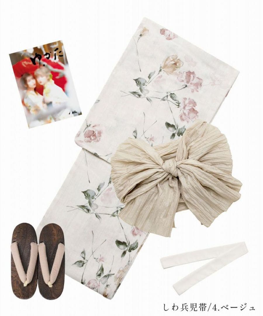 Dita 浴衣 【桜花色の浮世花】