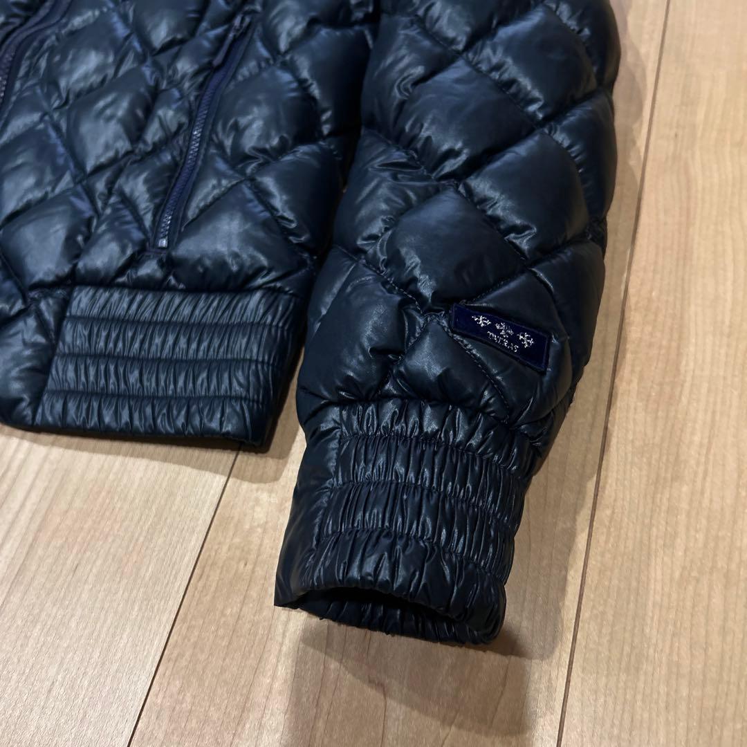 【TATRAS】タトラス ダウンジャケット 34 ダイヤキルト ネイビー