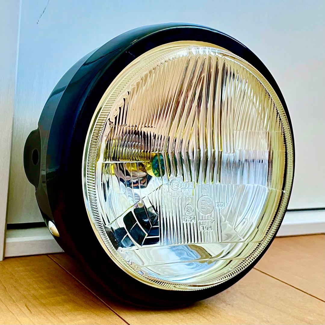 当時物 CIBIE シビエ 凹み ヘッドライト 160φ バブ CB250T