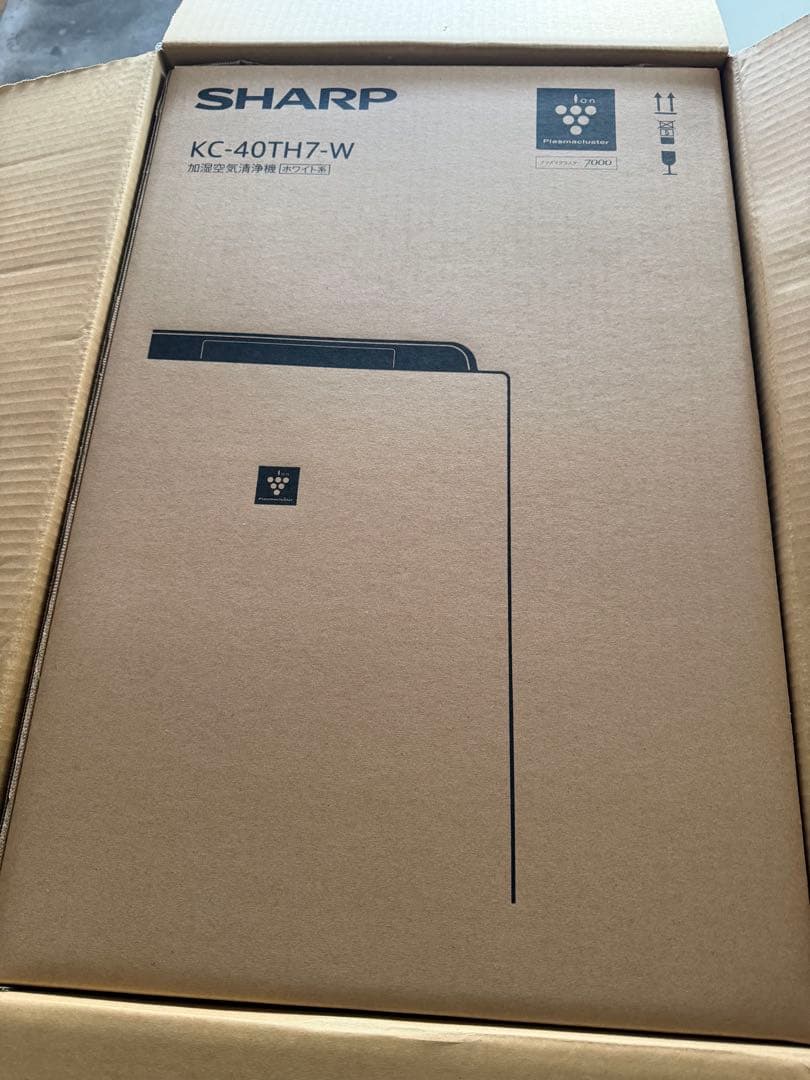 ★新品未使用★SHARP KC-40TH7-W 加湿空気清浄機②
