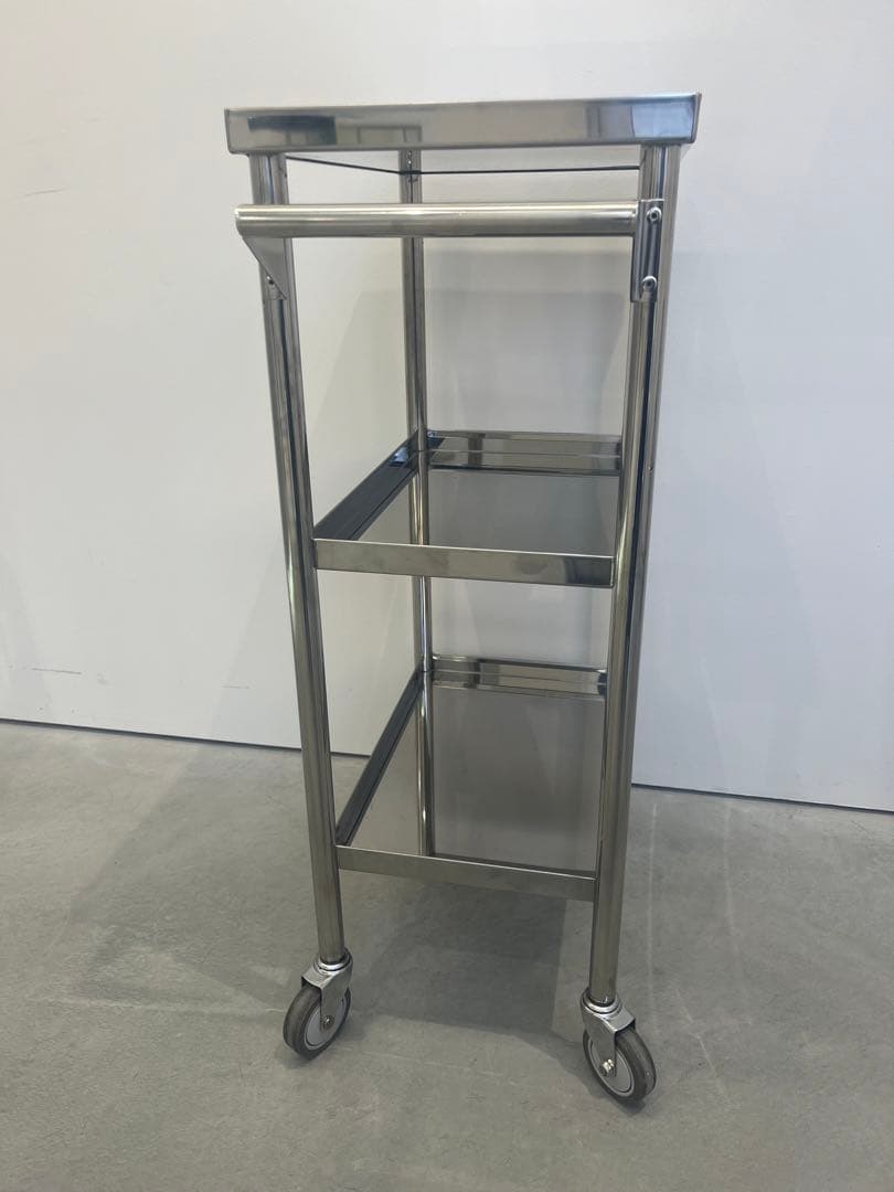 A！タカラベルモント　ステンレス　ワゴン