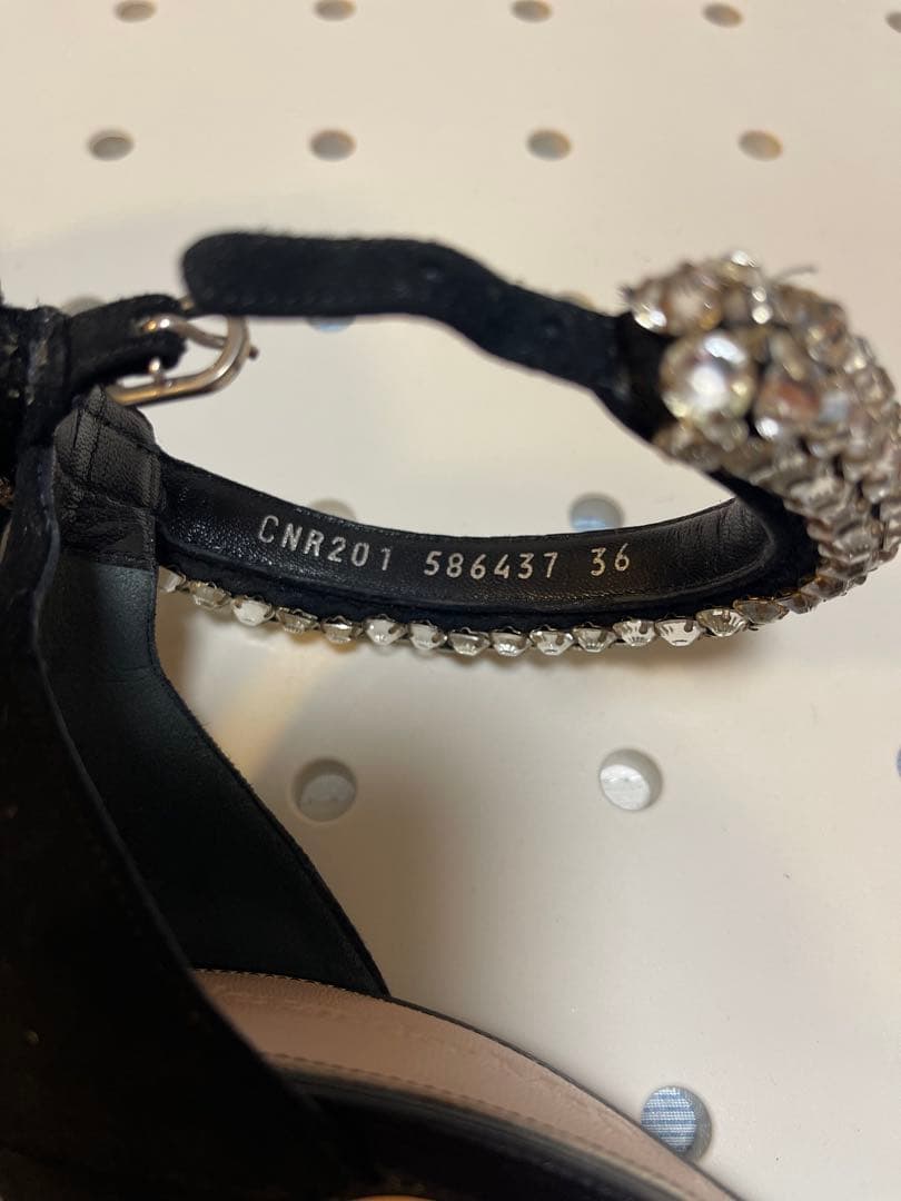 Alexander McQueen ブラック ハイヒール 36