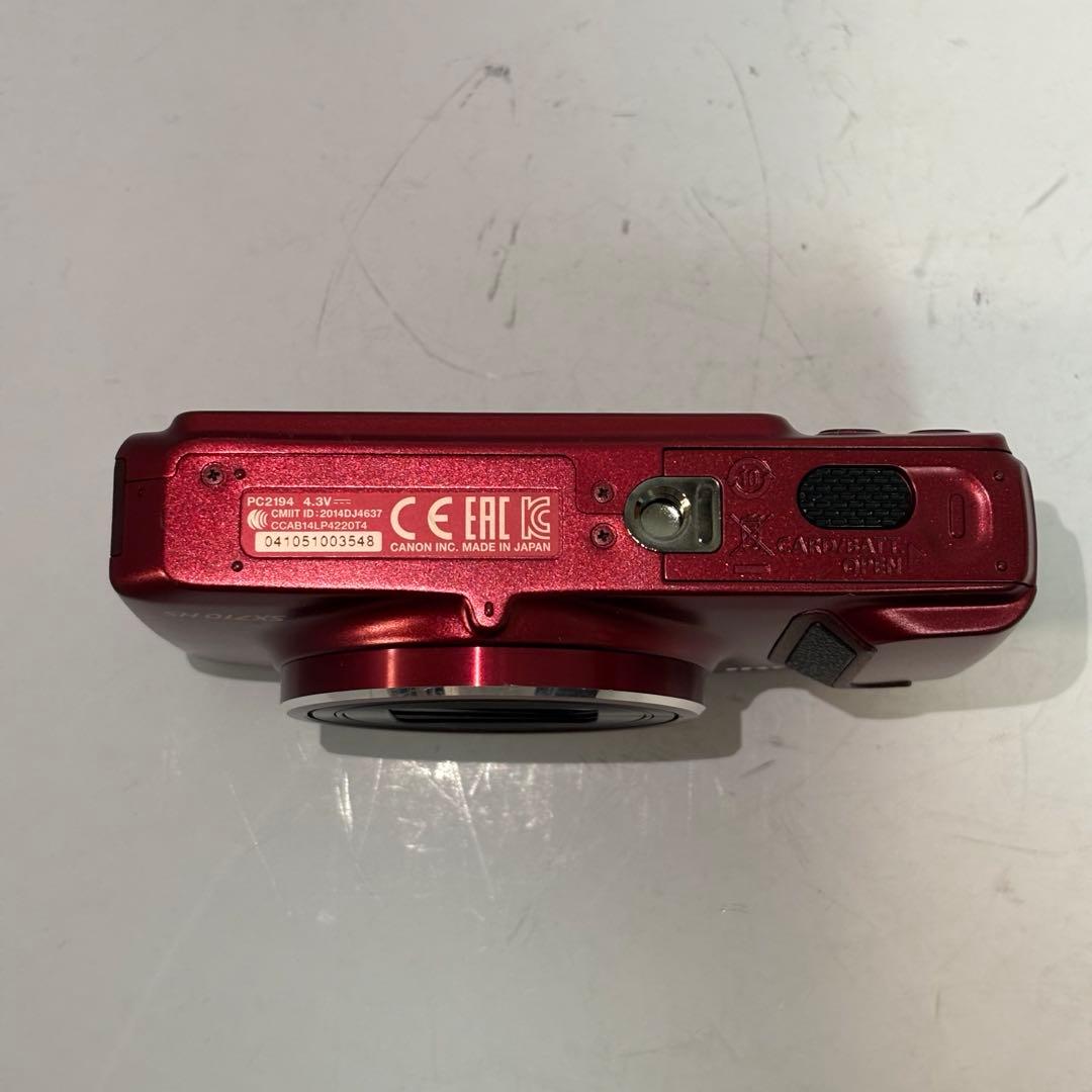 外観美品 Canon PowerShot SX710HS レッド