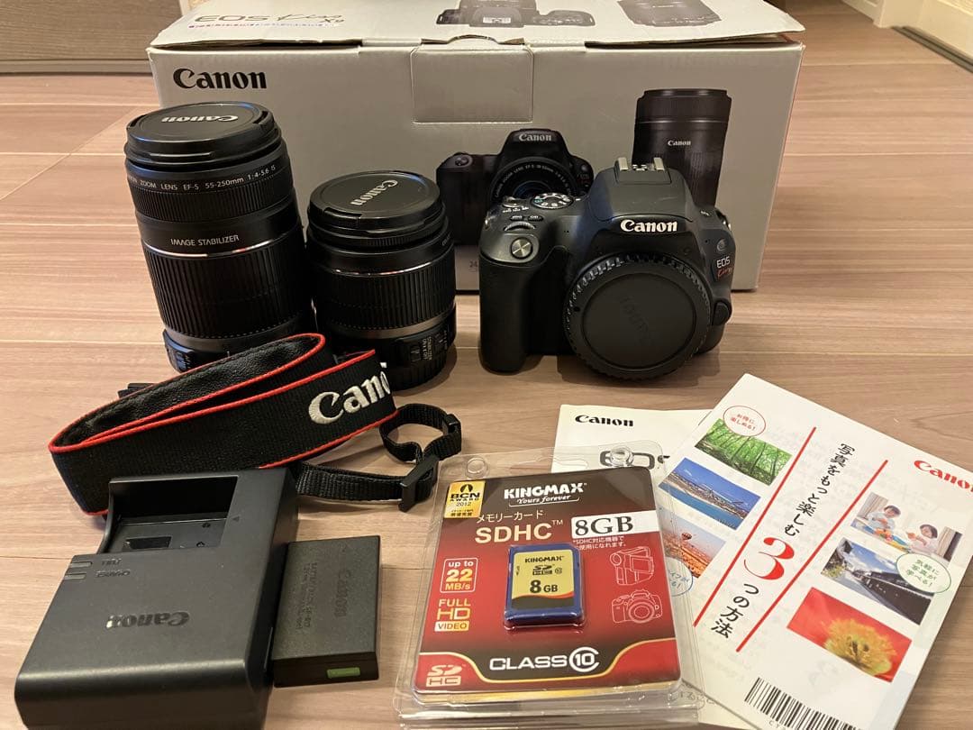 Canon EOS Kiss X9 デジタル一眼レフカメラ ダブルレンズキット