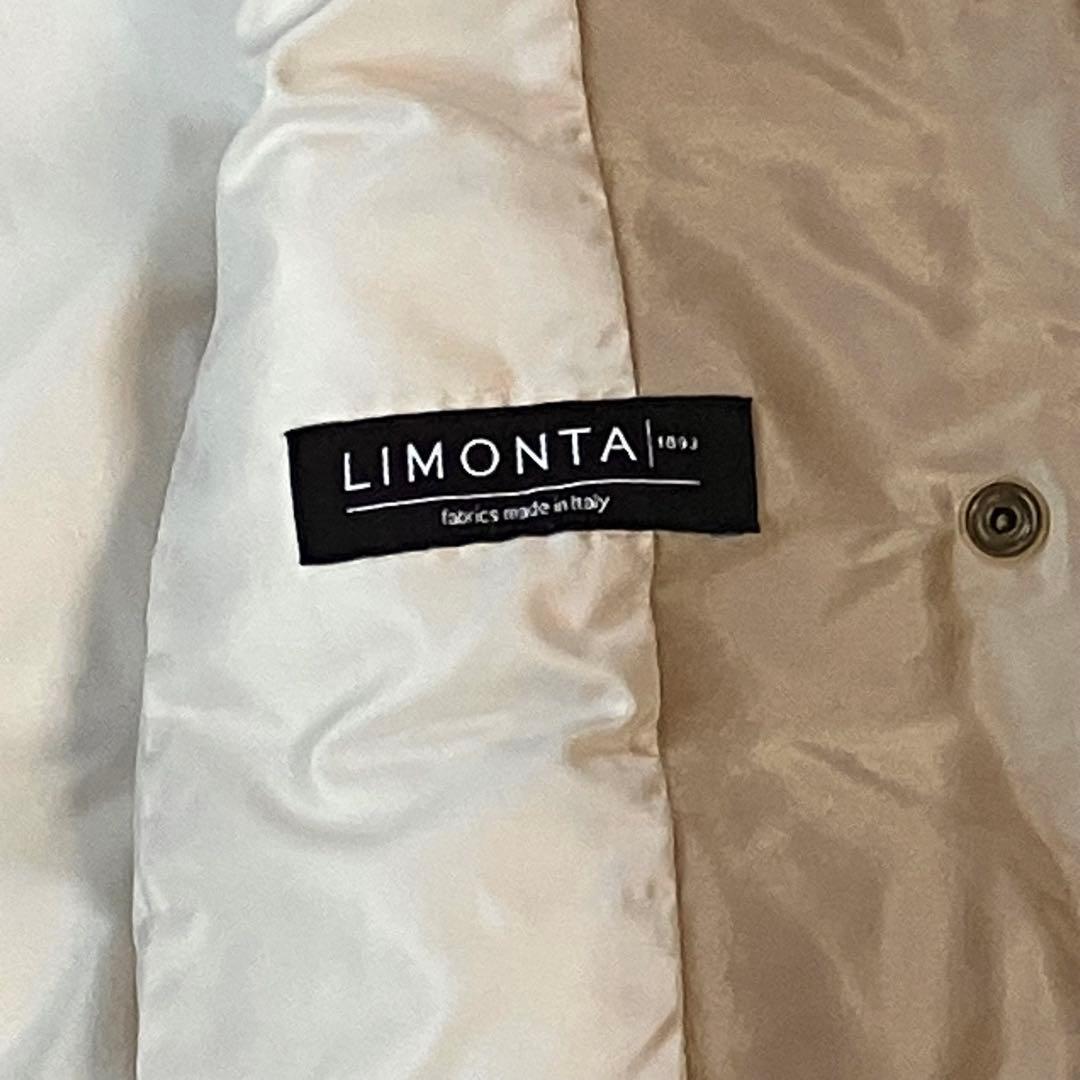 ◆23区◆ダウンコート 40 LIMONTA生地 玉虫色パールベージュ　927E