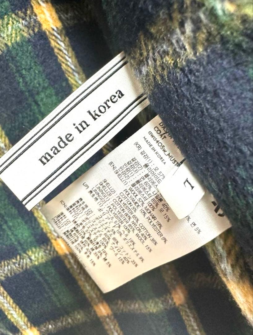 【お値下げ】新品タグ付き　アンダースンベル　ツイードジャケットL