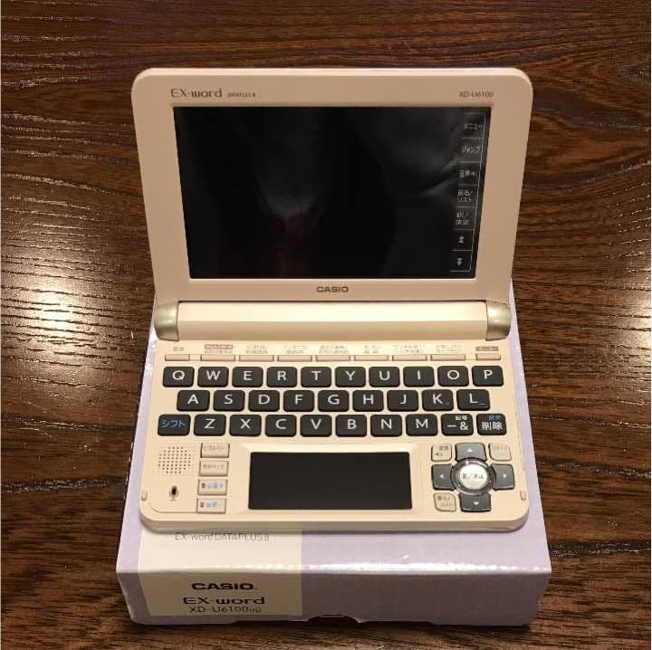電子辞書 CASIO EX-word XD-U6100GD DATAPLUS 8