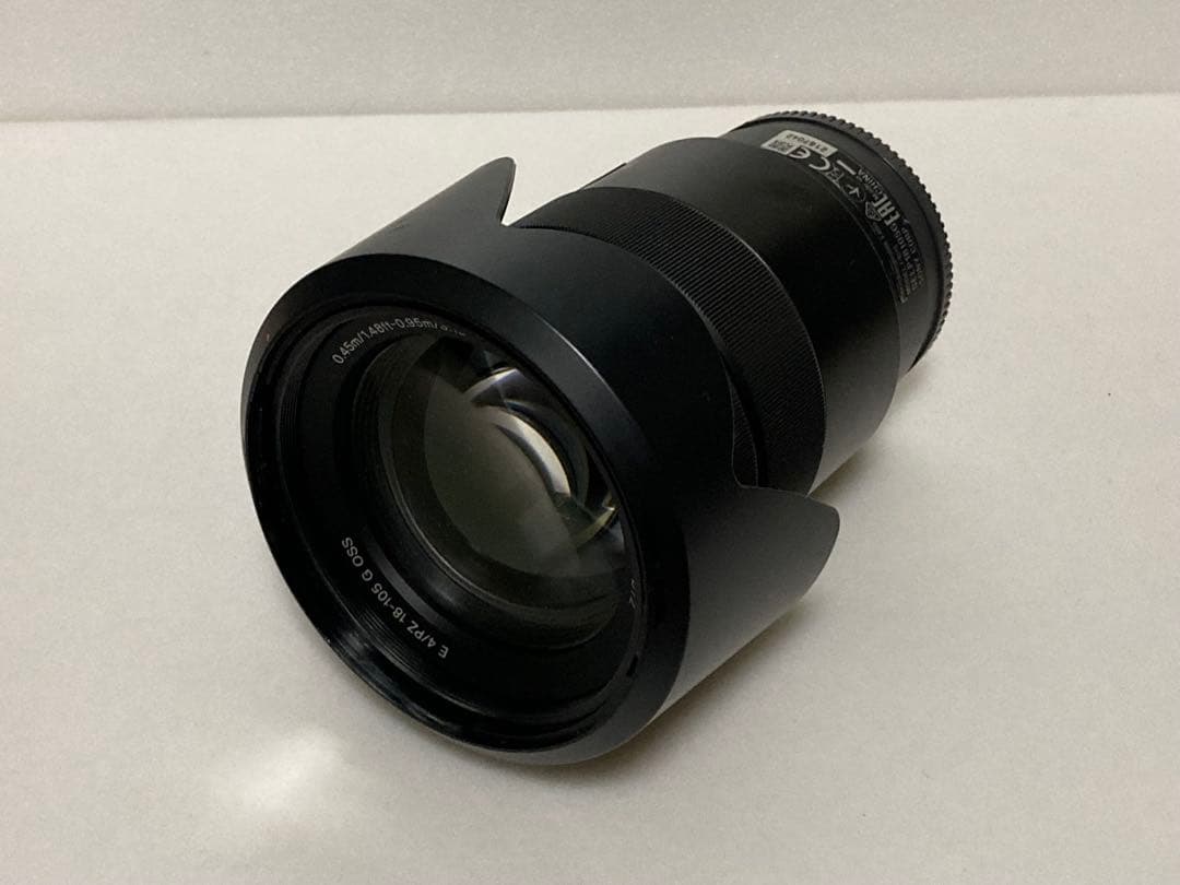 SONYズームレンズ E PZ 18-105mm F4 G OSS Gレンズ