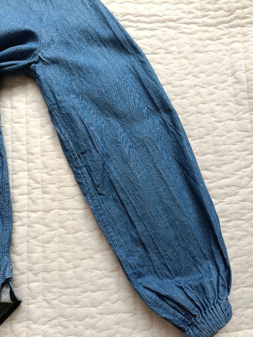 【レア】CELINE デニムロングチュニック 34 フィービー