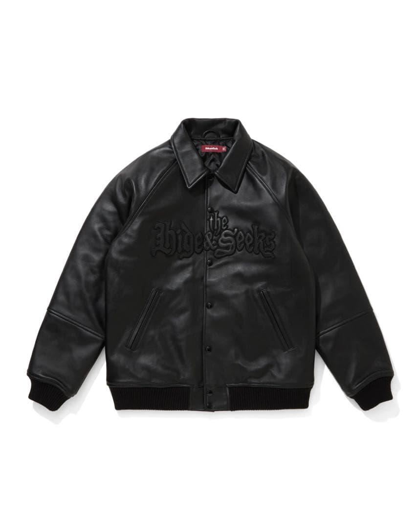 HideandSeek×Toru Nishiura Leather Jacket