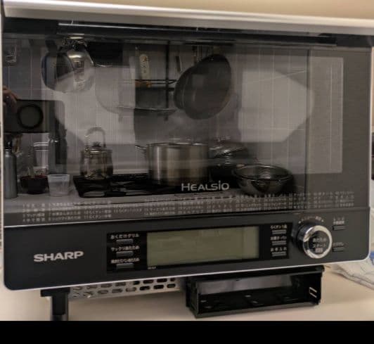 SHARP ヘルシオ AX-XJ1-W 未使用2段調理　ウォーターオーブンレンジ