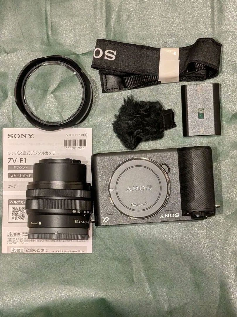 SONY ZV-E1 ミラーレスカメラ ズームレンズキット