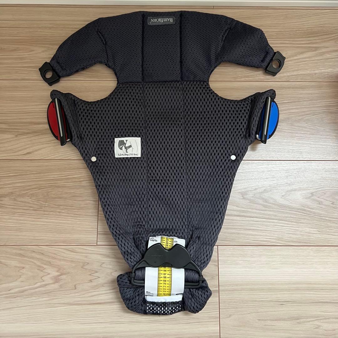 BabyBjörn MINI AIR ベビーキャリア アンスラサイトレパード