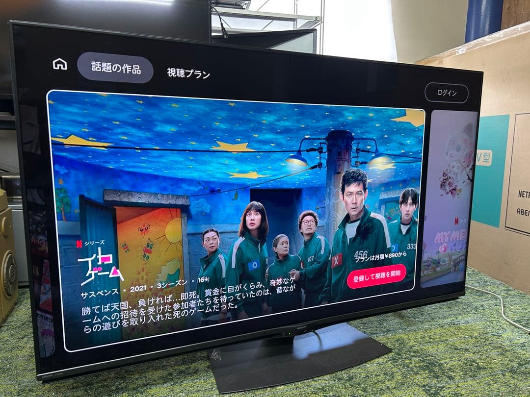 SHARP 60インチ液晶テレビ 4T-C60BN1