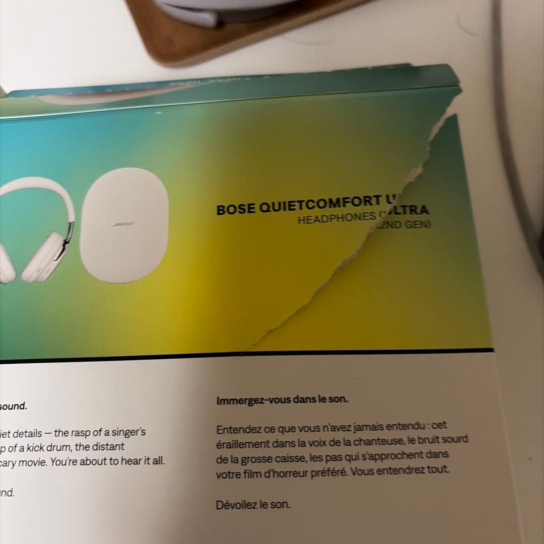 Bose quiet comfort ultra headphones 2世代
