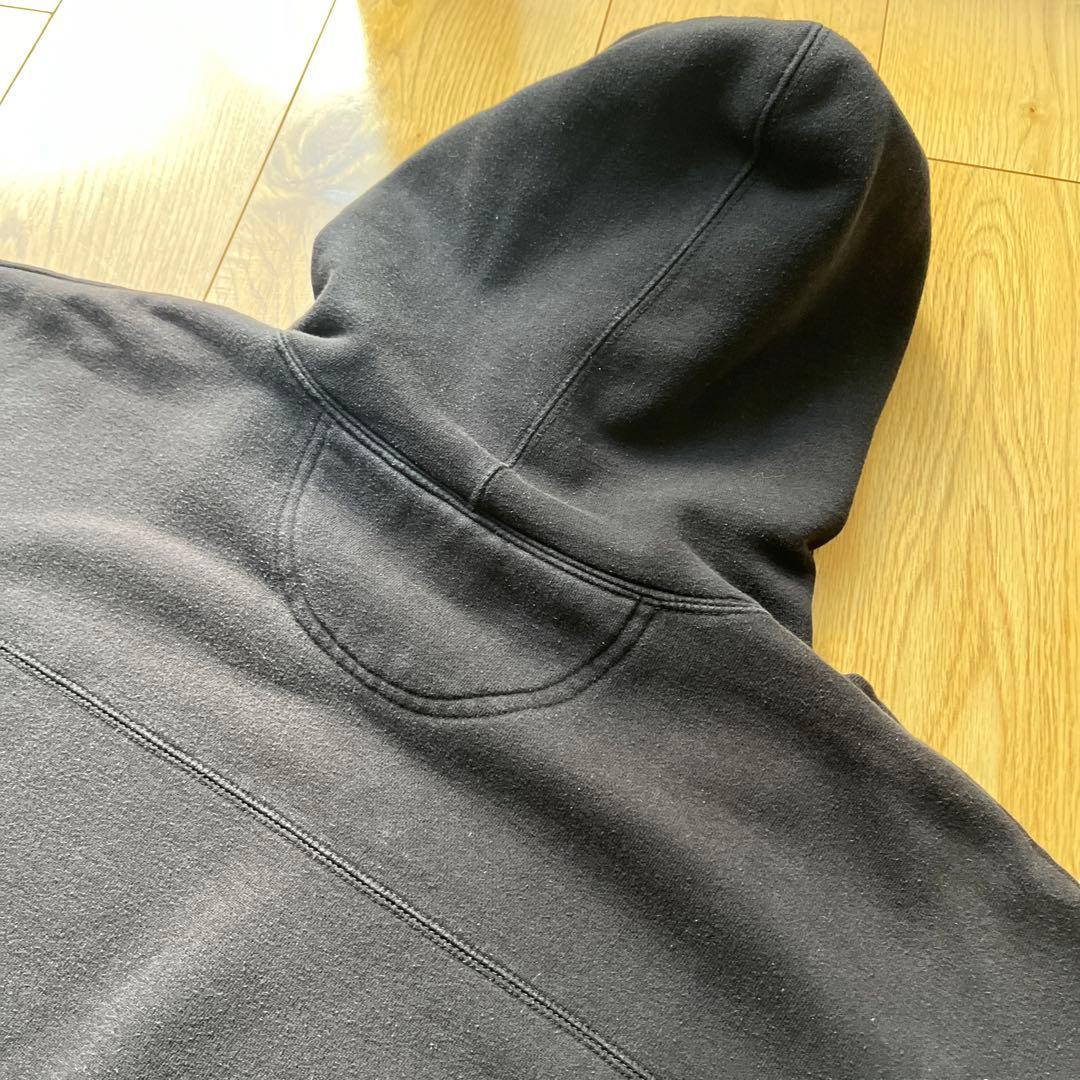 00s　Bigdogs　パーカー　フレイム　ファイヤーパターン　フェード　黒　炎