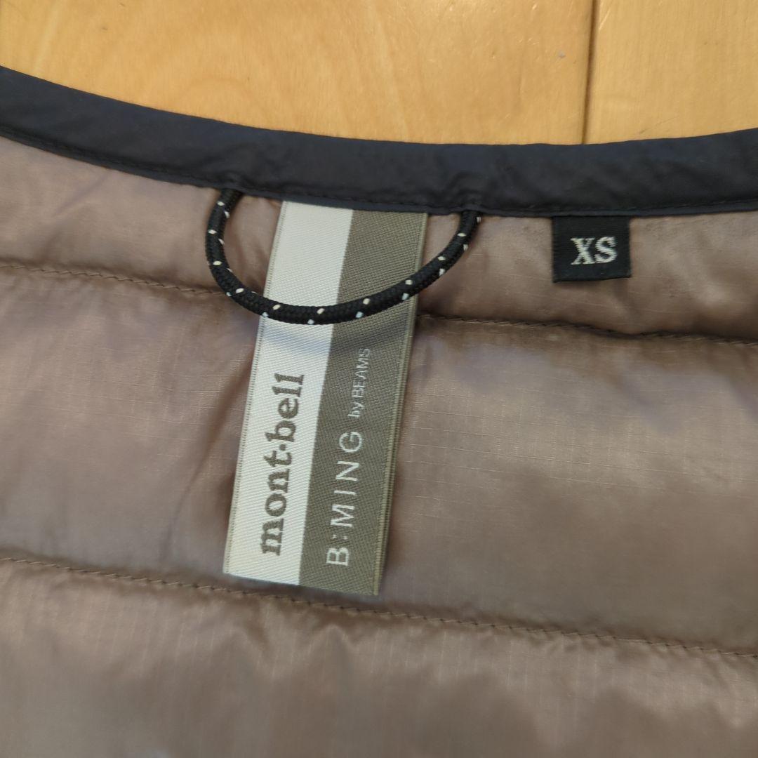 モンベル BEAMS 別注 スぺリオダウン ラウンドネック ダウンジャケット