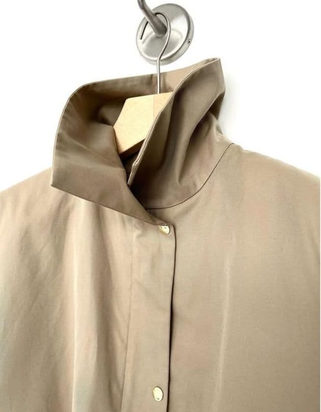 chiclin チクリン『ボアライナー付きジップアップショートコート』ベージュ