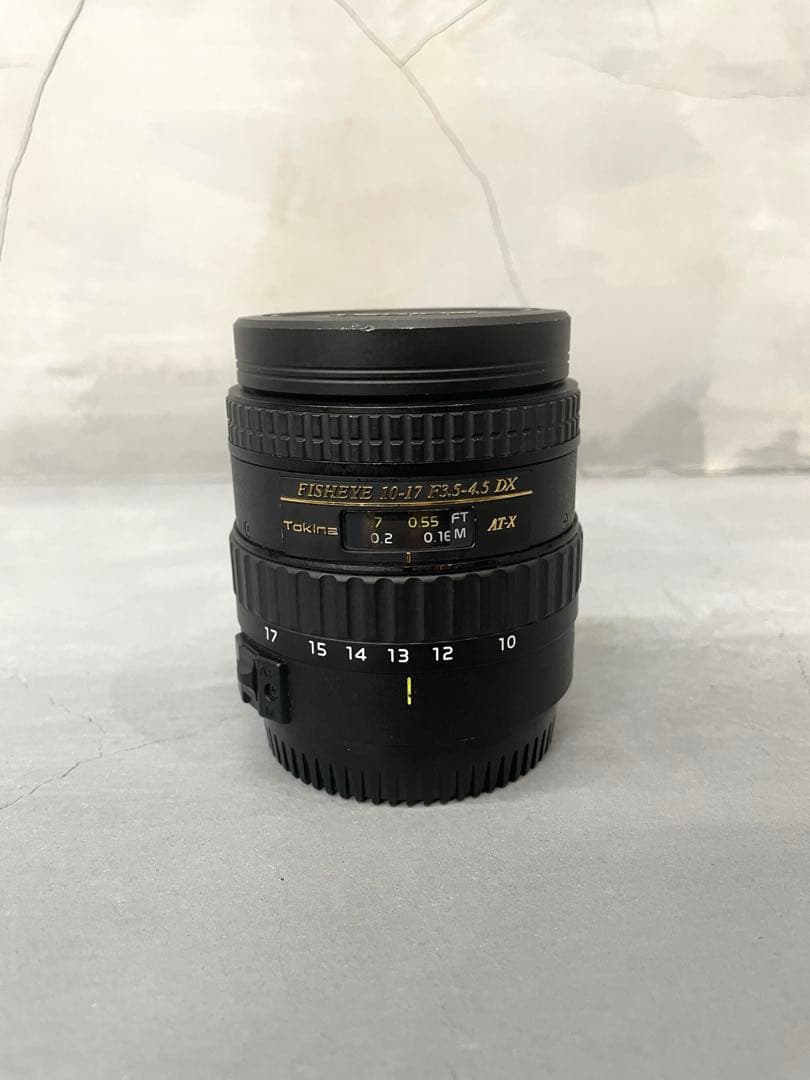 美品 Tokina fisheye 10-17 F3.5-4.5 AT-X DX