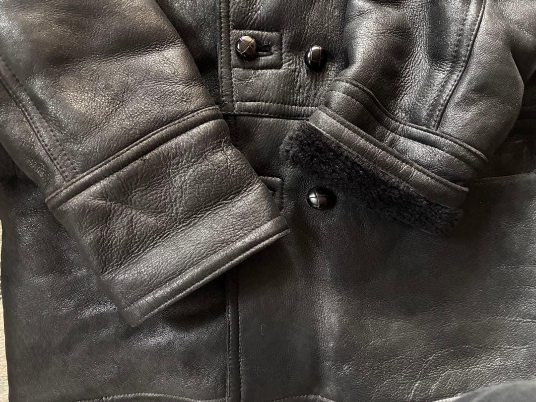 CERABATI ムートンコート ブラック