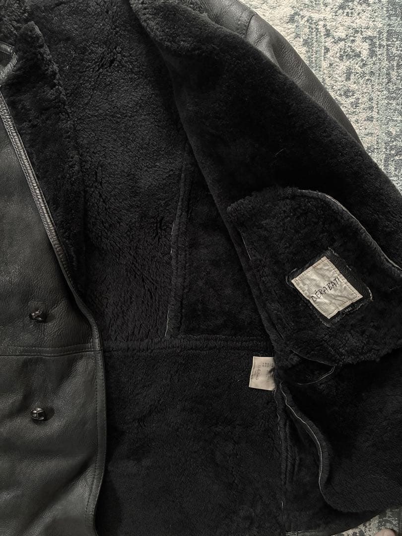 CERABATI ムートンコート ブラック