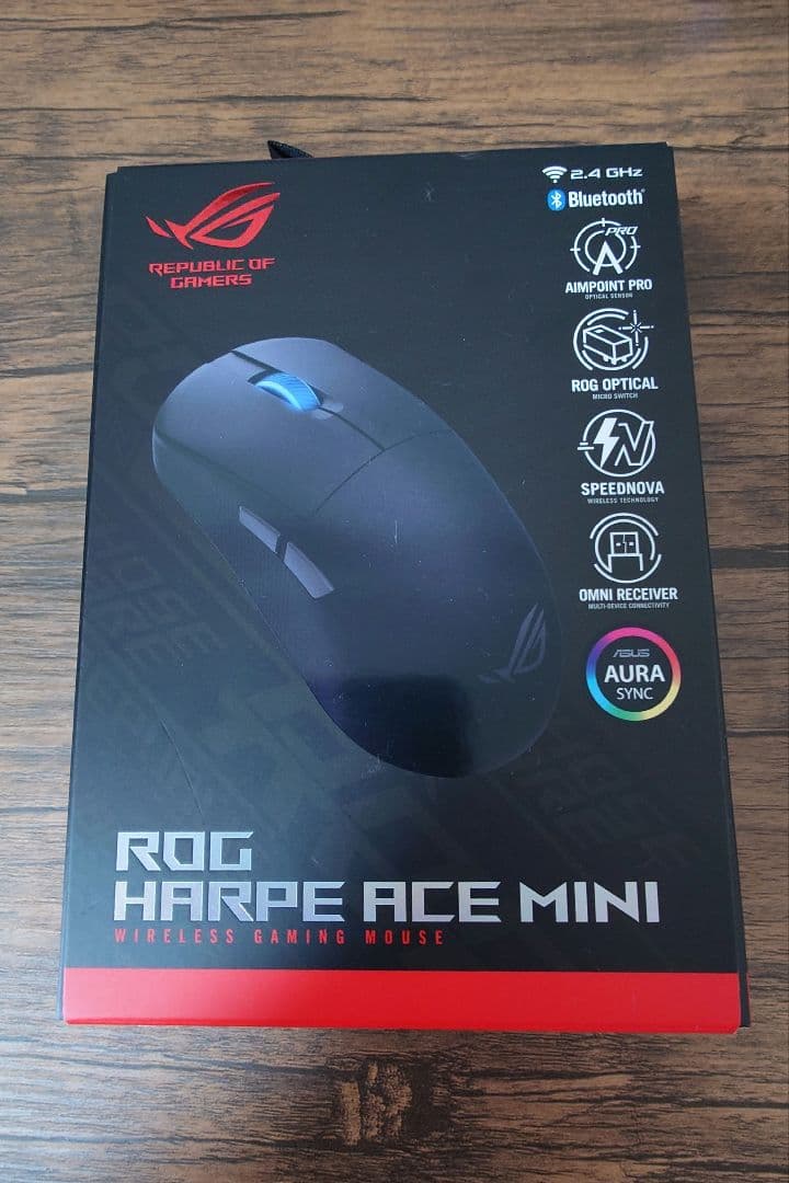 ASUS ROG HARPE ACE MINI ワイヤレスゲーミングマウス