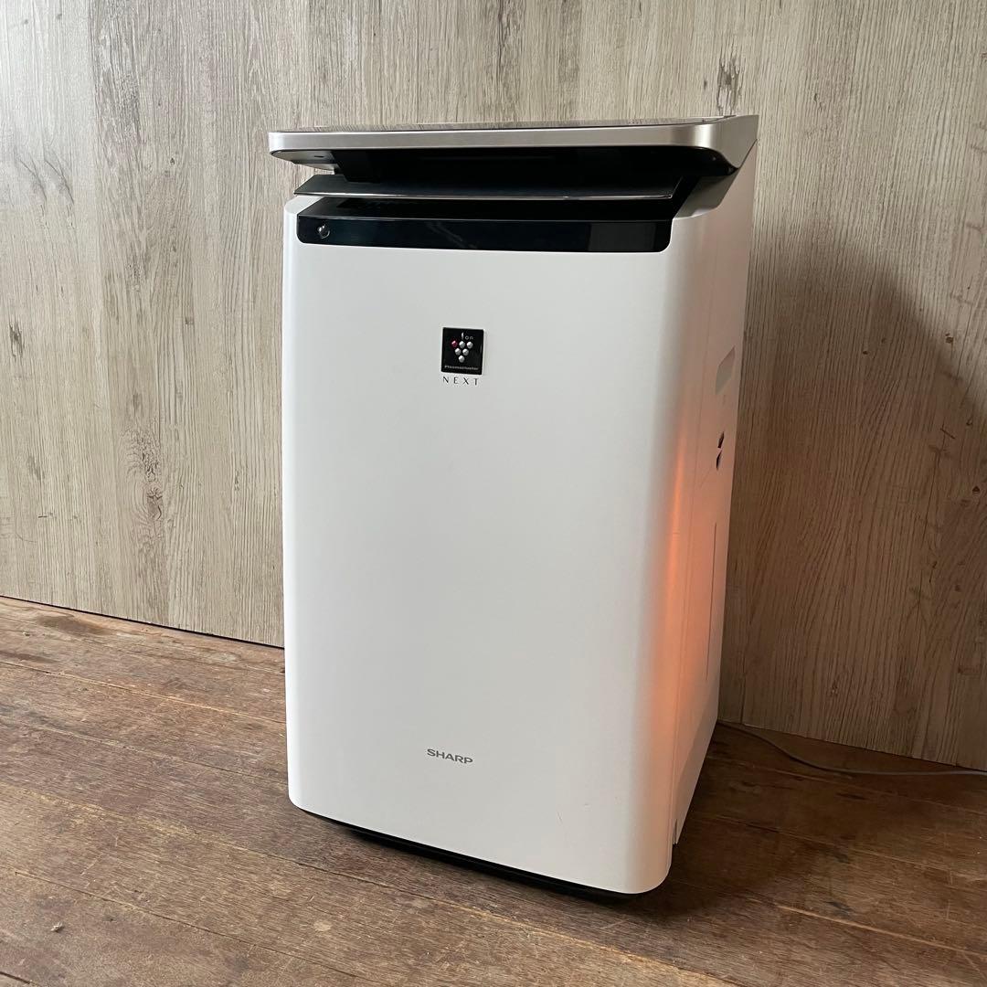 ①SHARP 加湿空気清浄機 KI-NP100-W プラズマクラスターNEXT
