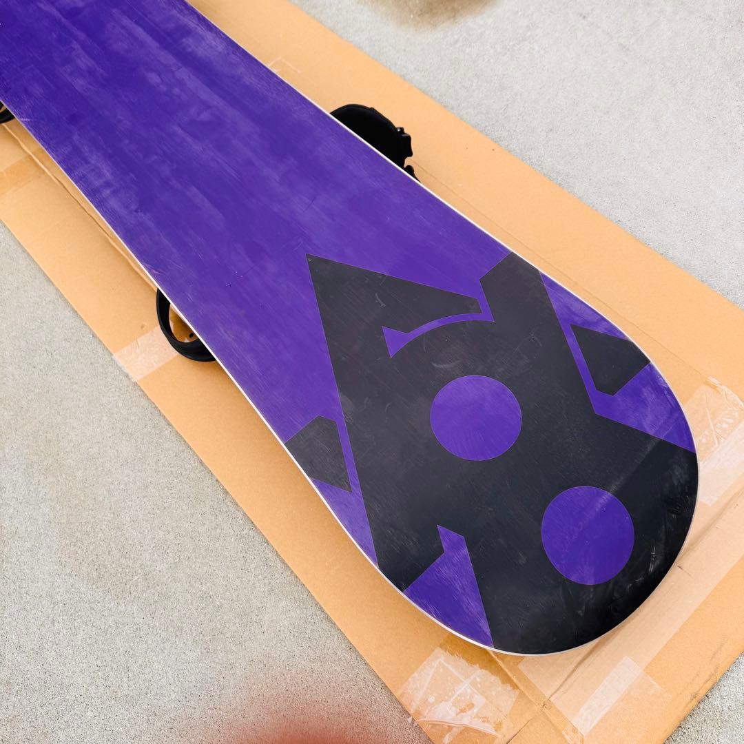 スノーボード BURTON セット X8V EST 154.5 カーテル