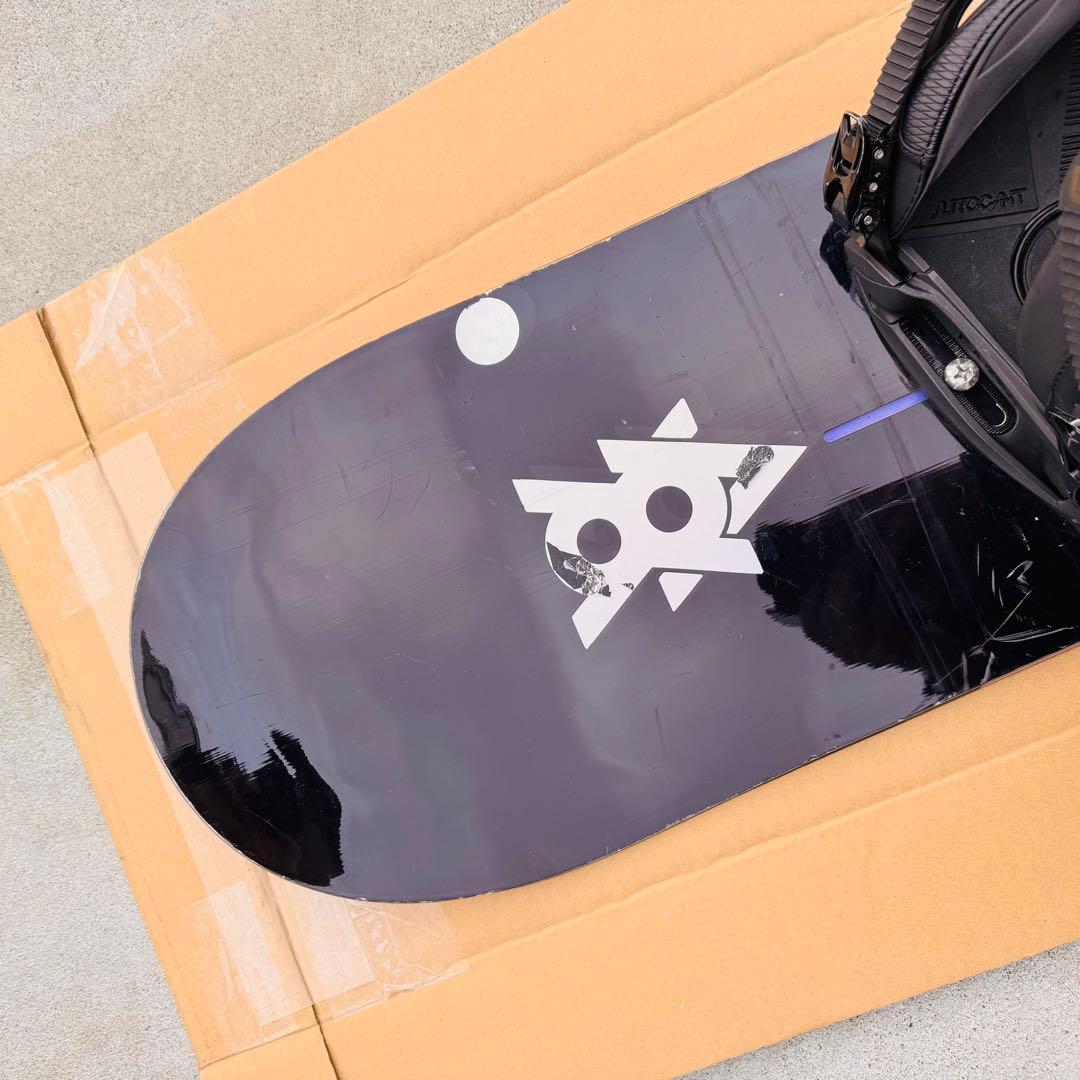 スノーボード BURTON セット X8V EST 154.5 カーテル