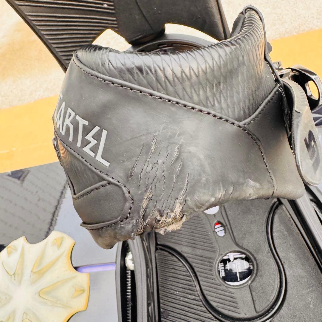 スノーボード BURTON セット X8V EST 154.5 カーテル