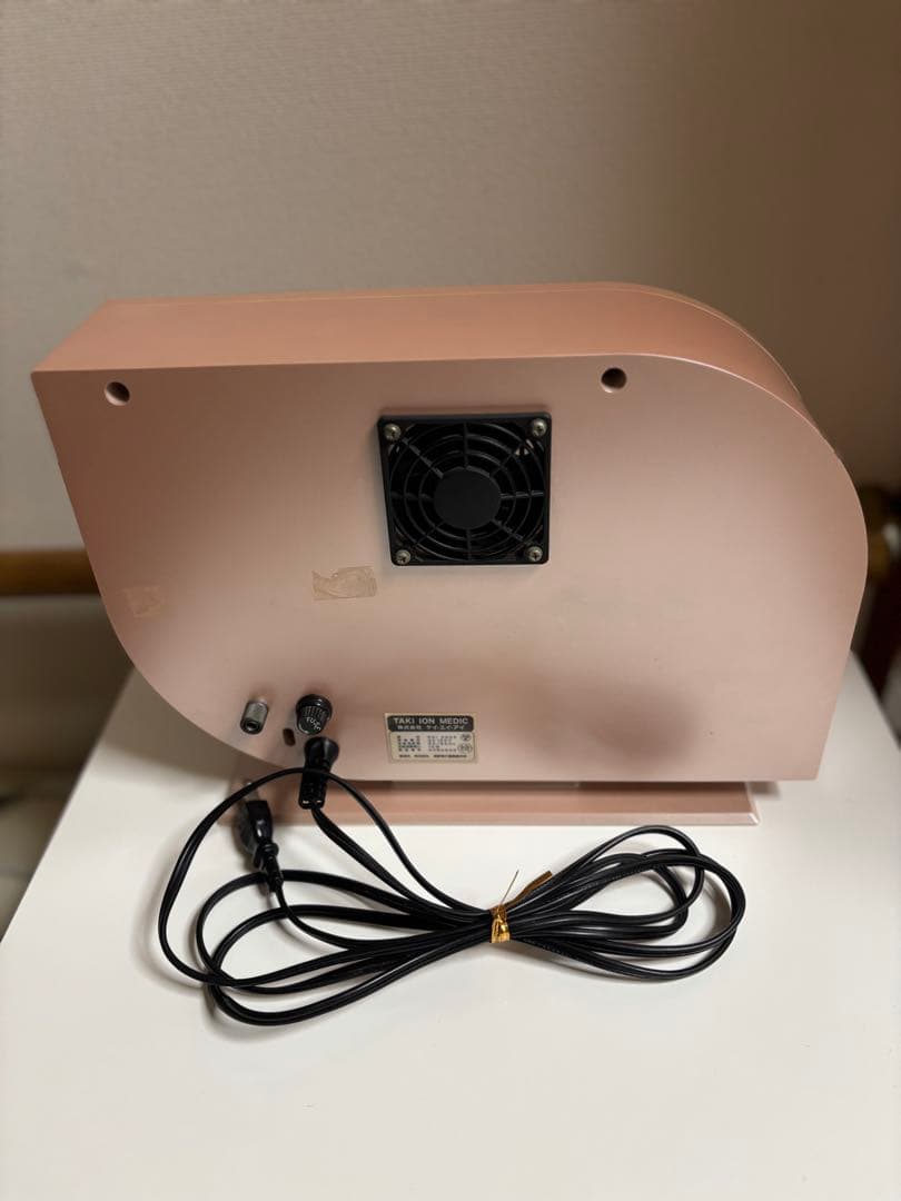 滝風イオンメディック　 TAKI ION MEDIC マイナスイオン　ピンク①