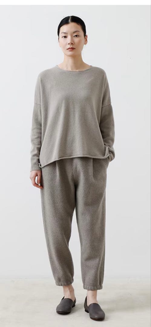 evameva カシミヤプルオーバー