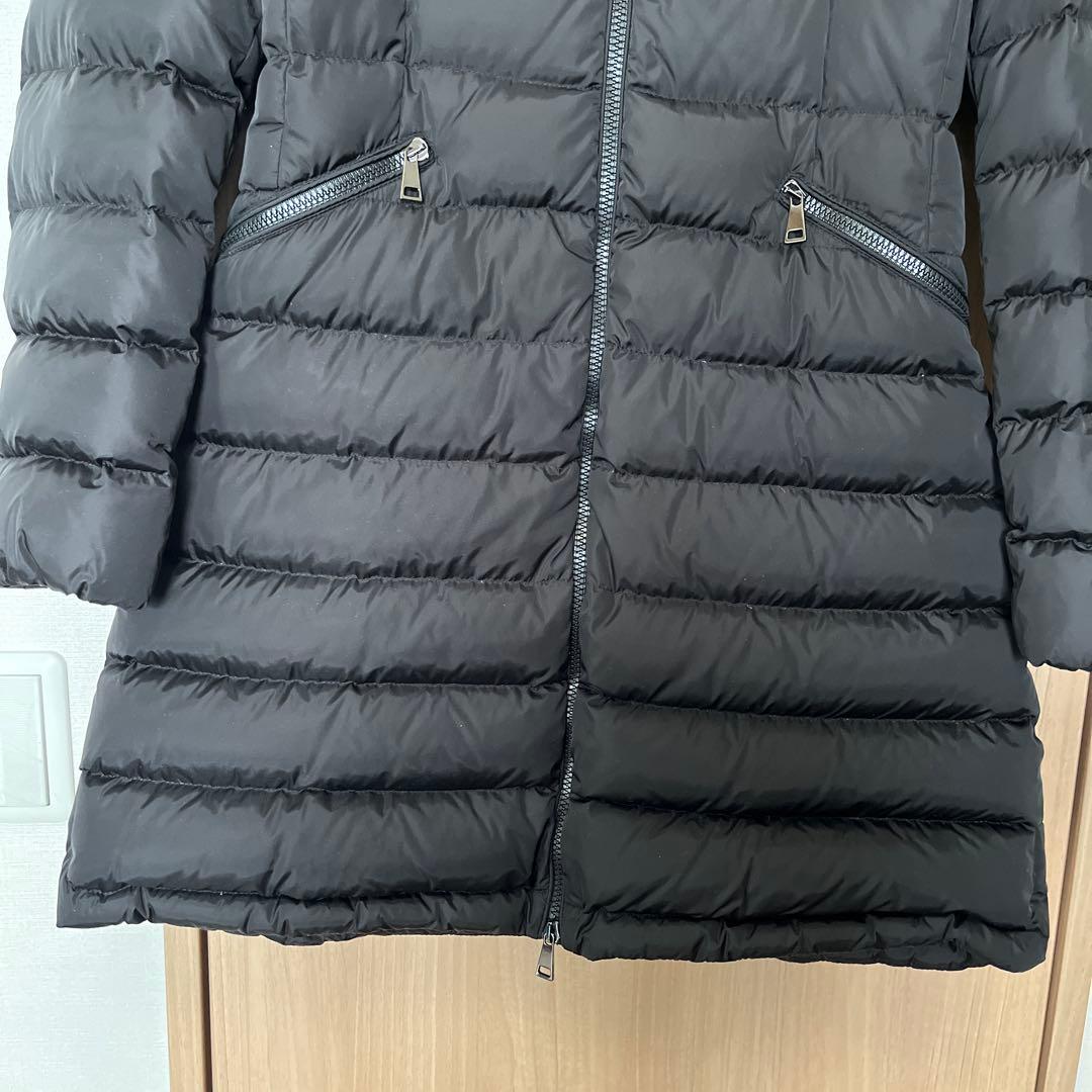mi　MONCLER モンクレール　ダウン　ロング　ブラック Lサイズ