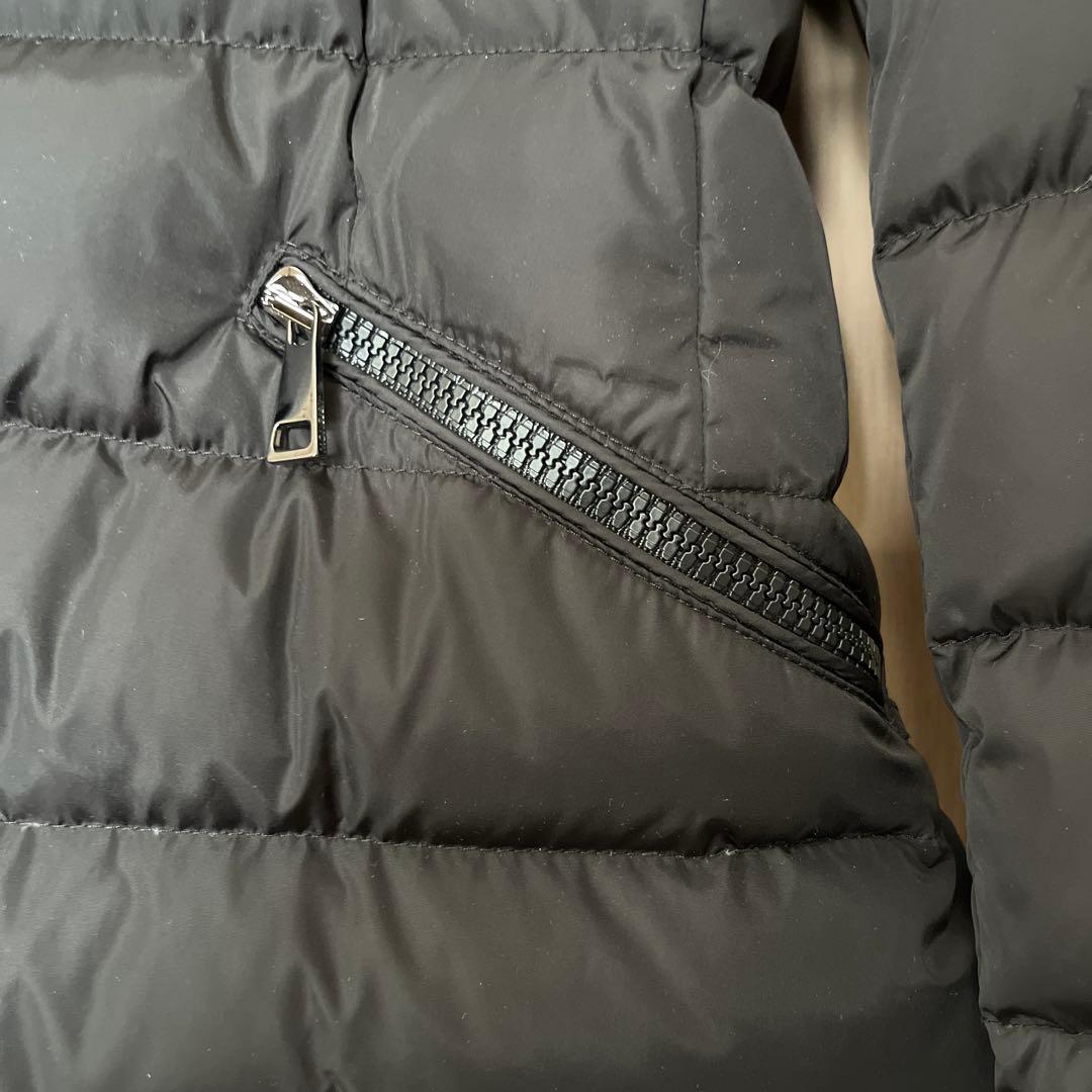 mi　MONCLER モンクレール　ダウン　ロング　ブラック Lサイズ