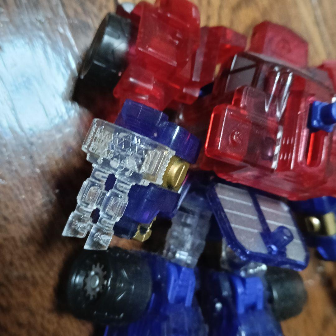 トランスフォーマー　マイクロン伝説　クリスタルコンボイ ジャンク品