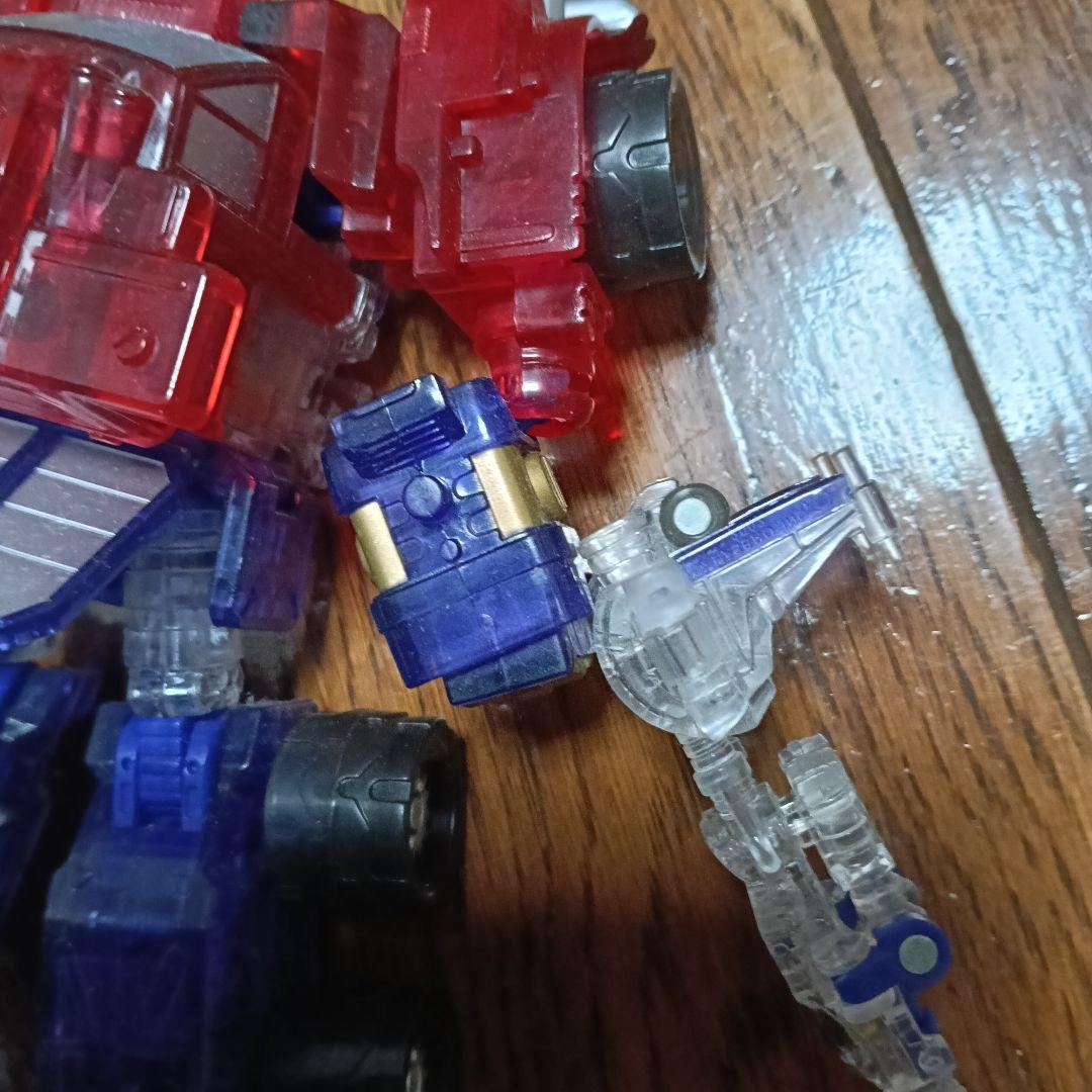 トランスフォーマー　マイクロン伝説　クリスタルコンボイ ジャンク品