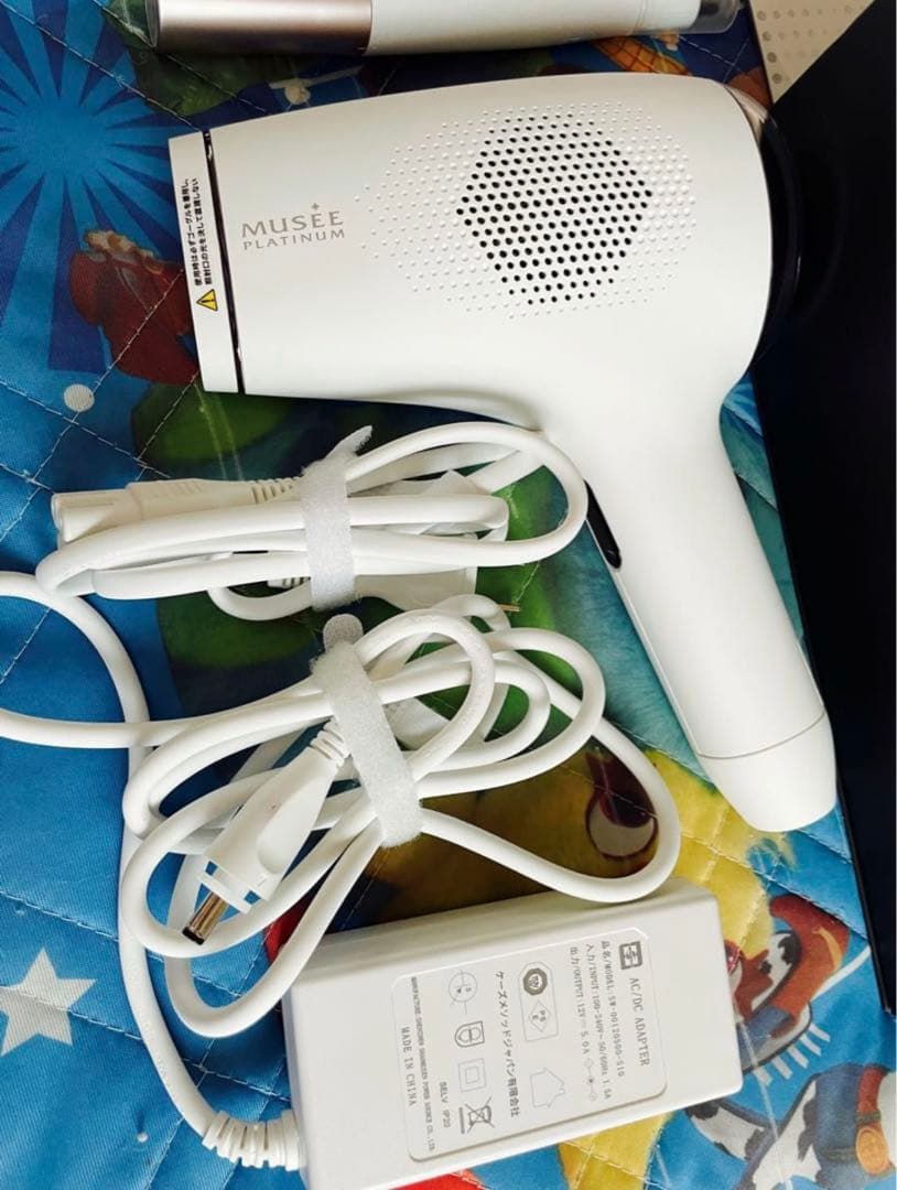 ミュゼコスメ脱毛器 （超美品）デリケートシェイバー付き（新品）S.S.Cエピフォ