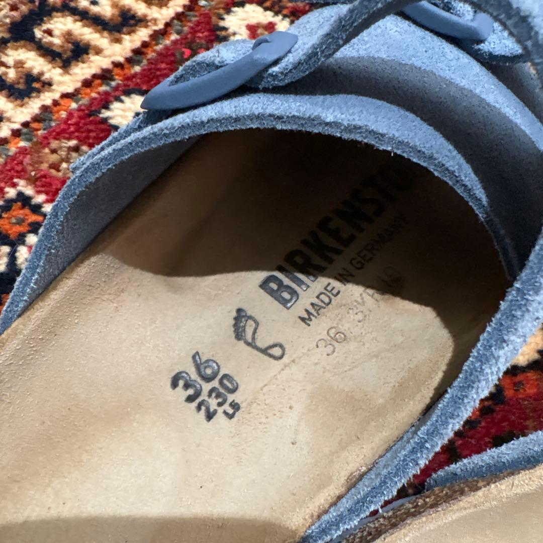 BIRKENSTOCK ZURICH サンダル ブルー 23cm