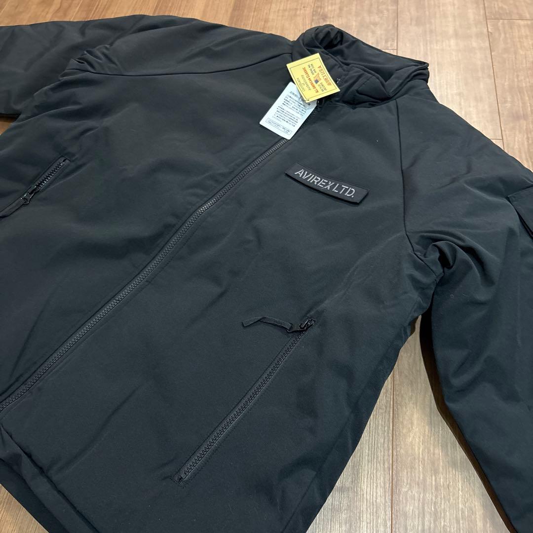 送料込み！AVIREX USA ミリタリー 中綿ジャケット サイズL