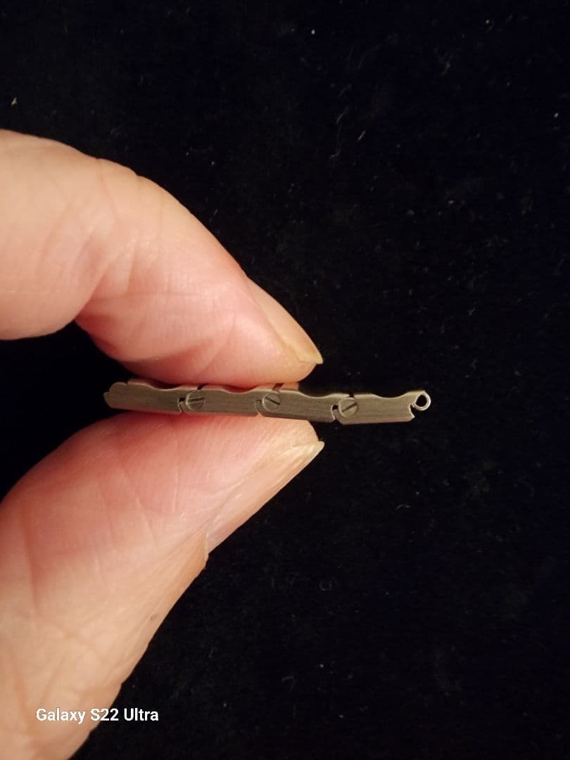 CARTIER サントス カルティエ純正4コマ13.5mmK18SS新品