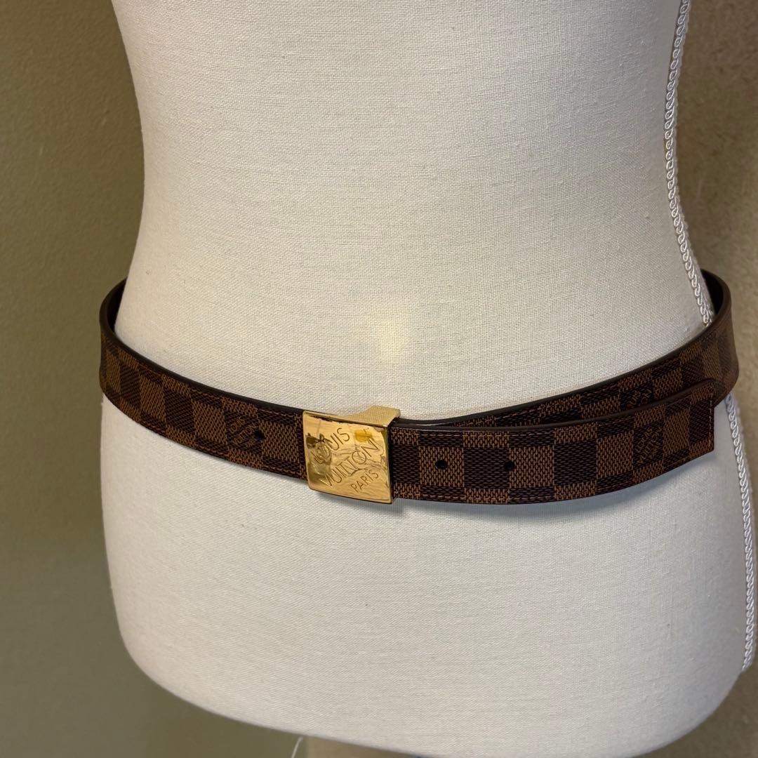 値下げLouis Vuitton ベルト ダミエ リバーシブル
