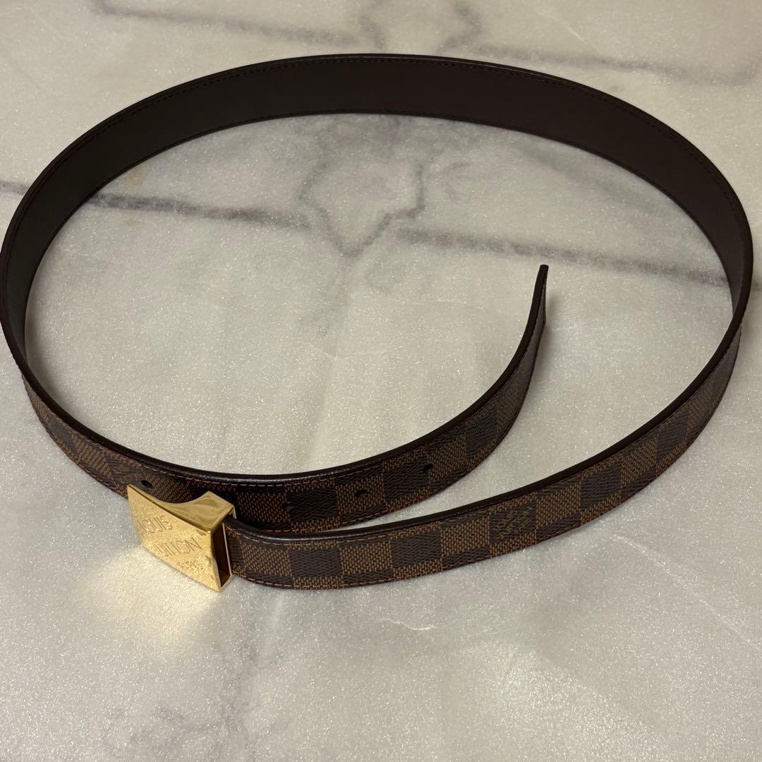 値下げLouis Vuitton ベルト ダミエ リバーシブル