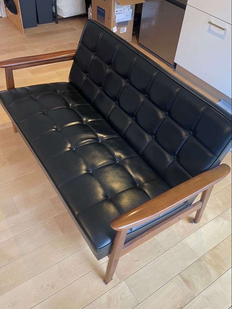 【本日中のご購入で30,000円までお値下げ可】カリモク60 Kチェア ブラック