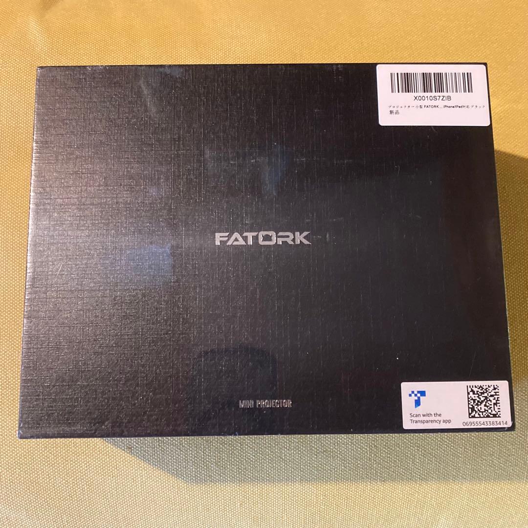 ★新品未開封★FATORKプロジェクター